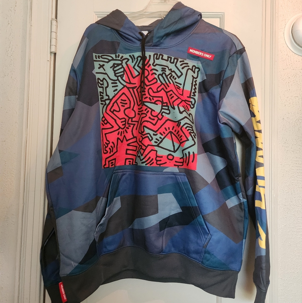 Keith Haring Members Only Hoodie